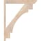 Ekena Millwork Merced Slat Smooth Outlooker, Douglas Fir, 5 1/2"W x 34"D x 42"H OUT06X34X42MRC06SDF - alternate 2